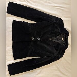 Halogen Black Velvet Blazer